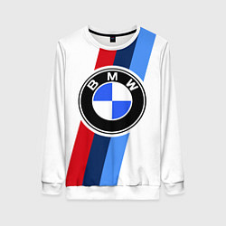Свитшот женский BMW M: White Sport, цвет: 3D-белый