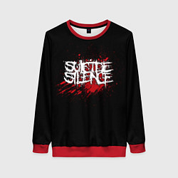 Свитшот женский Suicide Silence Blood, цвет: 3D-красный