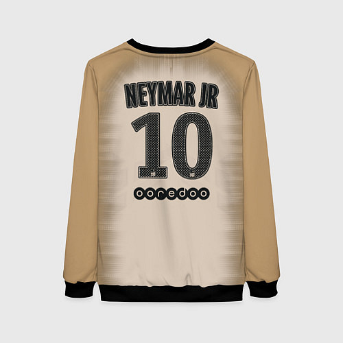 Женский свитшот FC PSG: Neymar Away 1819 / 3D-Черный – фото 2