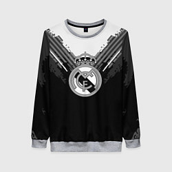 Женский свитшот FC Real Madrid: Black Style