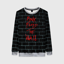 Свитшот женский Pink Floyd: The Wall, цвет: 3D-меланж