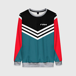 Свитшот женский Firm 90s: Arrows Style, цвет: 3D-меланж
