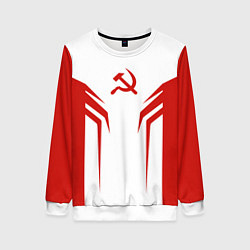 Женский свитшот СССР воин