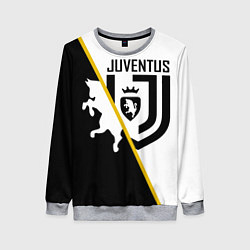 Свитшот женский FC Juventus: Football Point, цвет: 3D-меланж