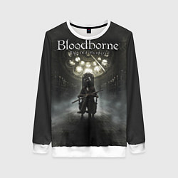 Свитшот женский Bloodborne: Shrine, цвет: 3D-белый