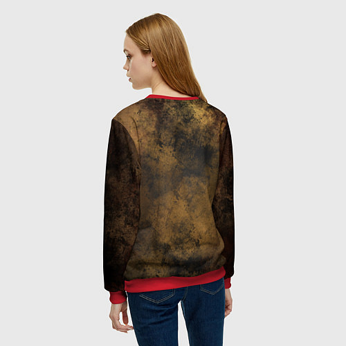 Женский свитшот Kingdom Come: Charles IV / 3D-Красный – фото 4