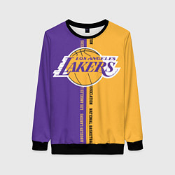 Свитшот женский NBA: LA Lakers, цвет: 3D-черный