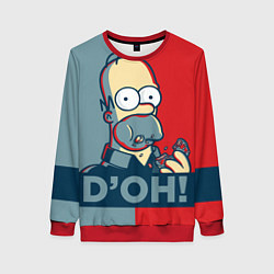 Женский свитшот Homer Simpson DOH!