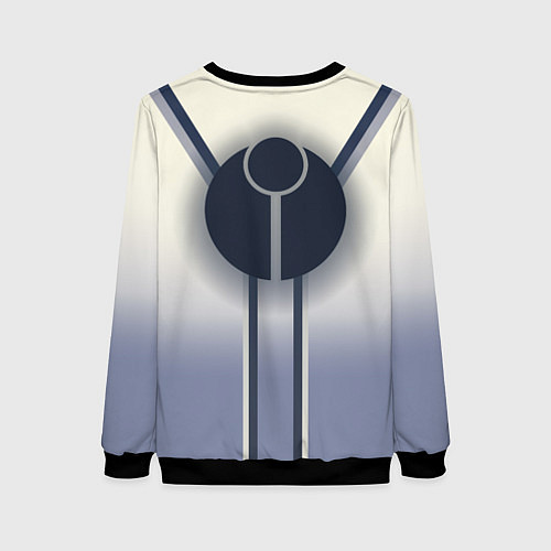 Женский свитшот Warhammer 40000: Tau Empire / 3D-Черный – фото 2