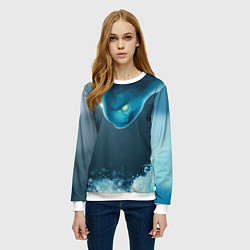 Свитшот женский Dota 2: Morphling, цвет: 3D-белый — фото 2