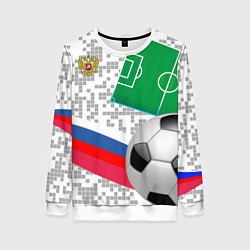 Женский свитшот Русский футбол