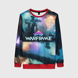 Свитшот женский WARFRAME FORTUNA, цвет: 3D-красный