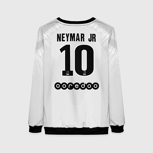 Женский свитшот Neymar away 18-19 / 3D-Черный – фото 2