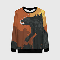 Женский свитшот Godzilla: Monster Smoke