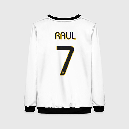 Женский свитшот FC Real Madrid: Raul Retro / 3D-Черный – фото 2