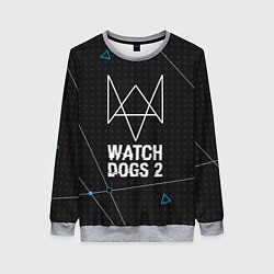 Женский свитшот Watch Dogs 2: Tech Geometry