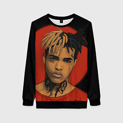 Женский свитшот XXXTentacion: Red Sun
