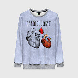 Женский свитшот Cardiologist