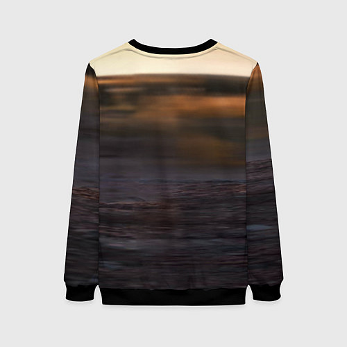 Женский свитшот Солнечный зайчик / 3D-Черный – фото 2