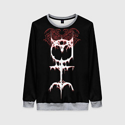 Свитшот женский Ghostemane sign, цвет: 3D-меланж