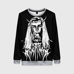 Свитшот женский Ghostemane: Devil, цвет: 3D-меланж