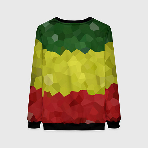 Женский свитшот Эфиопия / 3D-Черный – фото 2