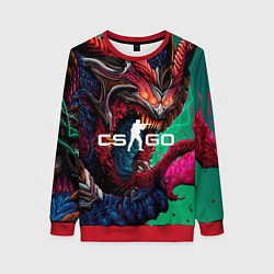 Женский свитшот CS GO hyper beast skin