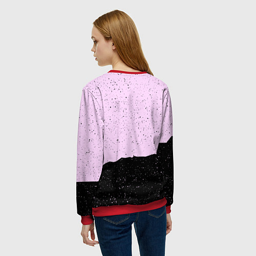 Женский свитшот Bangtan Boys / 3D-Красный – фото 4