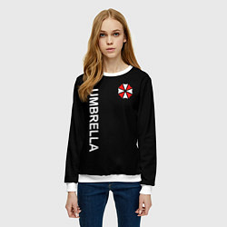 Свитшот женский UMBRELLA CORP, цвет: 3D-белый — фото 2