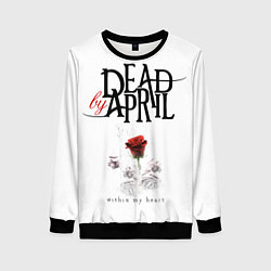 Свитшот женский Dead by April, цвет: 3D-черный
