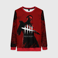 Свитшот женский Dead by Daylight, цвет: 3D-красный