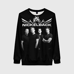 Свитшот женский Nickelback Band, цвет: 3D-черный