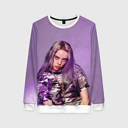 Женский свитшот Billie Eilish: Violet Fashion