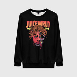 Свитшот женский Juice WRLD, цвет: 3D-черный