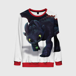 Женский свитшот Как приручить дракона