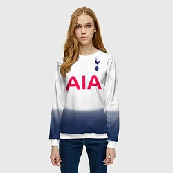 Свитшот женский FC Tottenham: Son Home 18-19, цвет: 3D-белый — фото 2