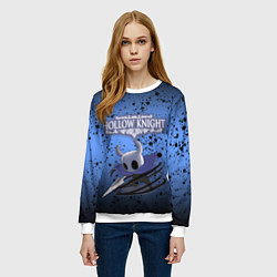 Свитшот женский Hollow Knight, цвет: 3D-белый — фото 2