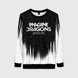 Свитшот женский IMAGINE DRAGONS, цвет: 3D-черный