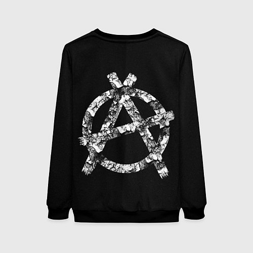 Женский свитшот Король и Шут Анархия / 3D-Черный – фото 2