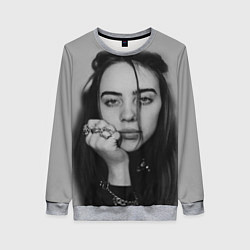 Свитшот женский BILLIE EILISH, цвет: 3D-меланж