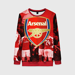 Свитшот женский Arsenal, цвет: 3D-красный