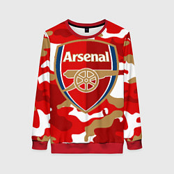 Свитшот женский Arsenal, цвет: 3D-красный