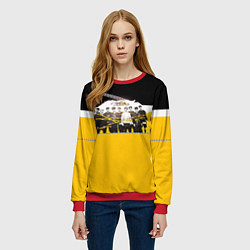 Свитшот женский Stray Kids, цвет: 3D-красный — фото 2