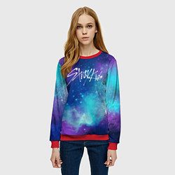 Свитшот женский STRAY KIDS, цвет: 3D-красный — фото 2