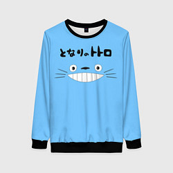 Свитшот женский Totoro, цвет: 3D-черный