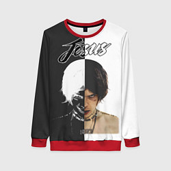 Свитшот женский Dzhizus, цвет: 3D-красный