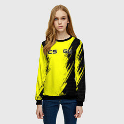 Свитшот женский Counter Strike, цвет: 3D-черный — фото 2