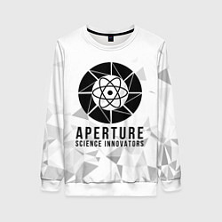 Свитшот женский PORTAL, цвет: 3D-белый