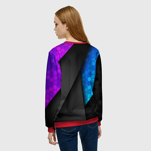 Женский свитшот Apex Legends / 3D-Красный – фото 4