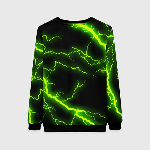 Женский свитшот MINECRAFT STORM / 3D-Черный – фото 2